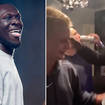 Stormzy joins fans to celebrate England's win
