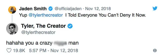 Jaden Smith 'Confirming' Relationship With Tyler The Creator