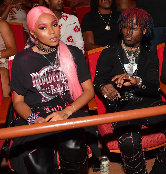 Brittany Byrd and Lil Uzi Vert attended the BET Awards in 2016.