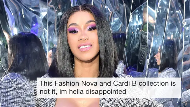 Fans were left "disappointed" by Cardi&squot;s collection.