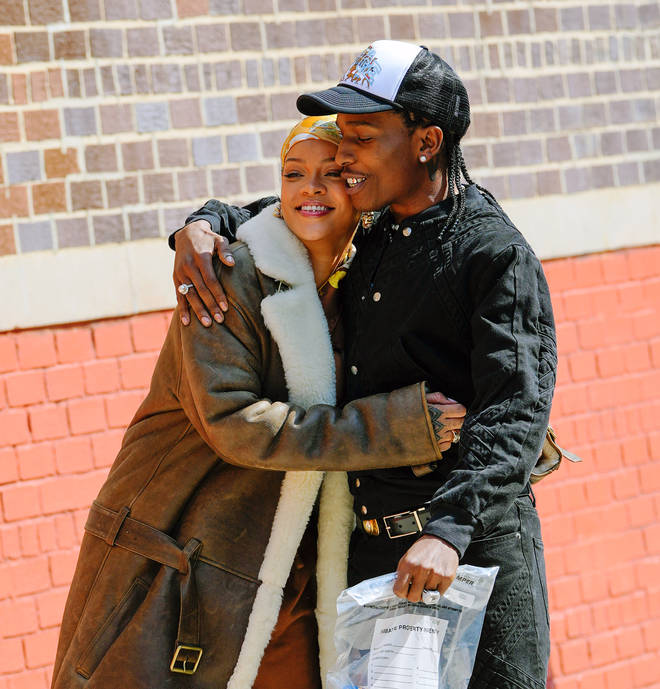 A$AP Rocky confirmed he was dating Rihanna earlier this year