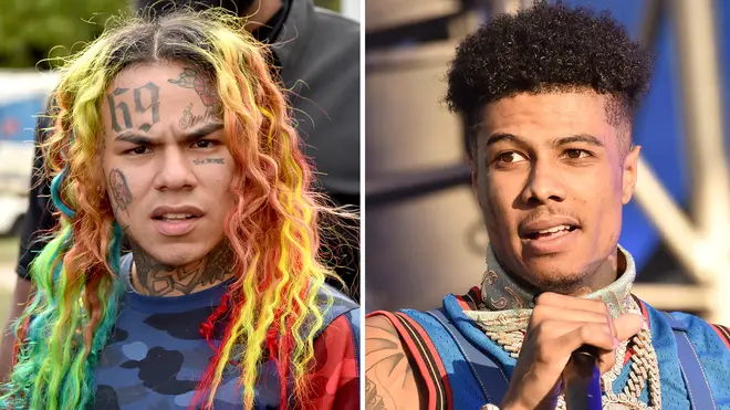 Tekashi 6ix9ine and Blueface beef explained: Jeweller tattoo, boxing match & more