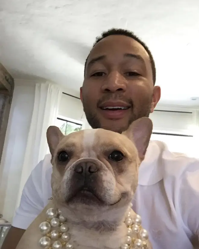 John Legend posts a photo of himself and Pippa on Instagram.