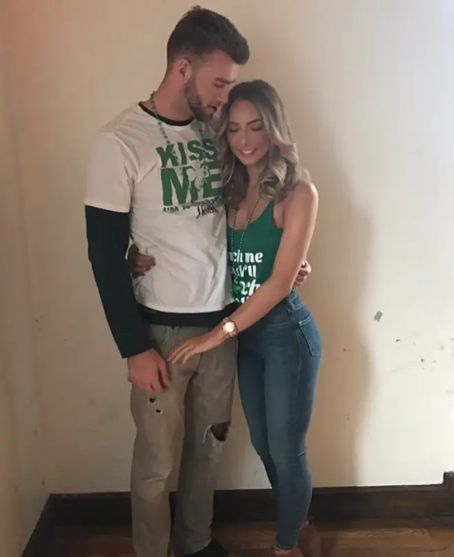On St.Patricks day Hailie captioned an Instagram post: "Feeling extra lucky today "