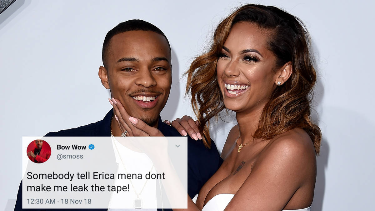 Bow Wow Threatened To Leak Erica Mena's Sex Tape & Her Response Wa...