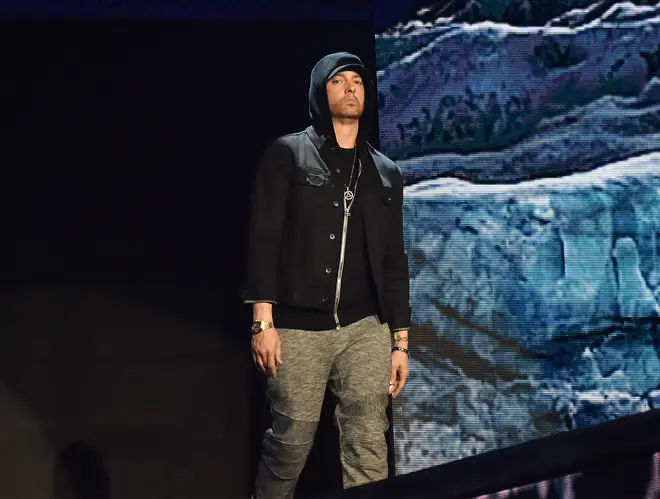 It is the first time Eminem and Nas have collaborated on a song together.