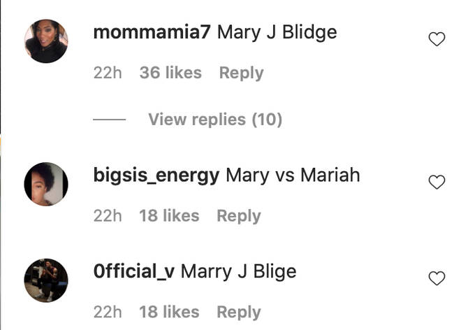 Fans believed Mary J Blige would be a good competitor