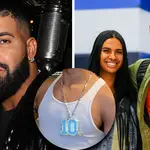 Drake gifts rumoured girlfriend's son Amari Bailey custom "10" diamond chain