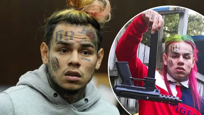 6ix9ine and his crew reportedly robbed a gang at gunpoint back in April.