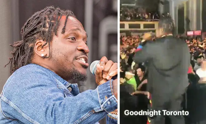 Pusha T blames Drake for people trying to attack him on stage