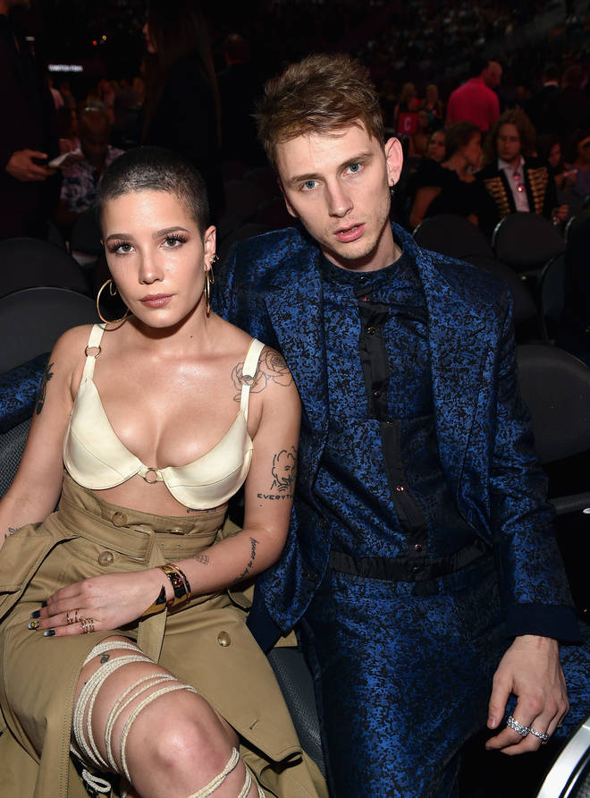 Halsey and Machine Gun Kelly reportedly dated on-and-off from 2017 to 2018.