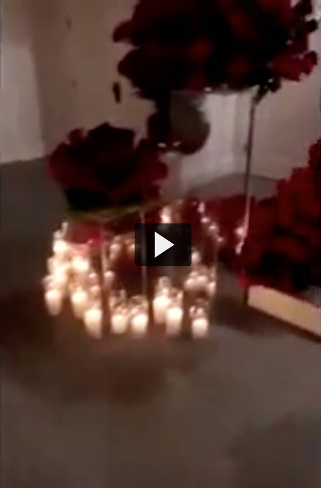 Kylie Jenner Receives Flowers From Travis Scott