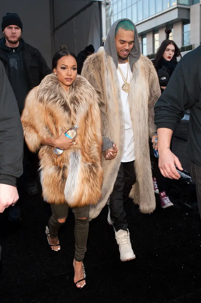 Chris Brown shared an on-off relationship with Karrueche Tran.