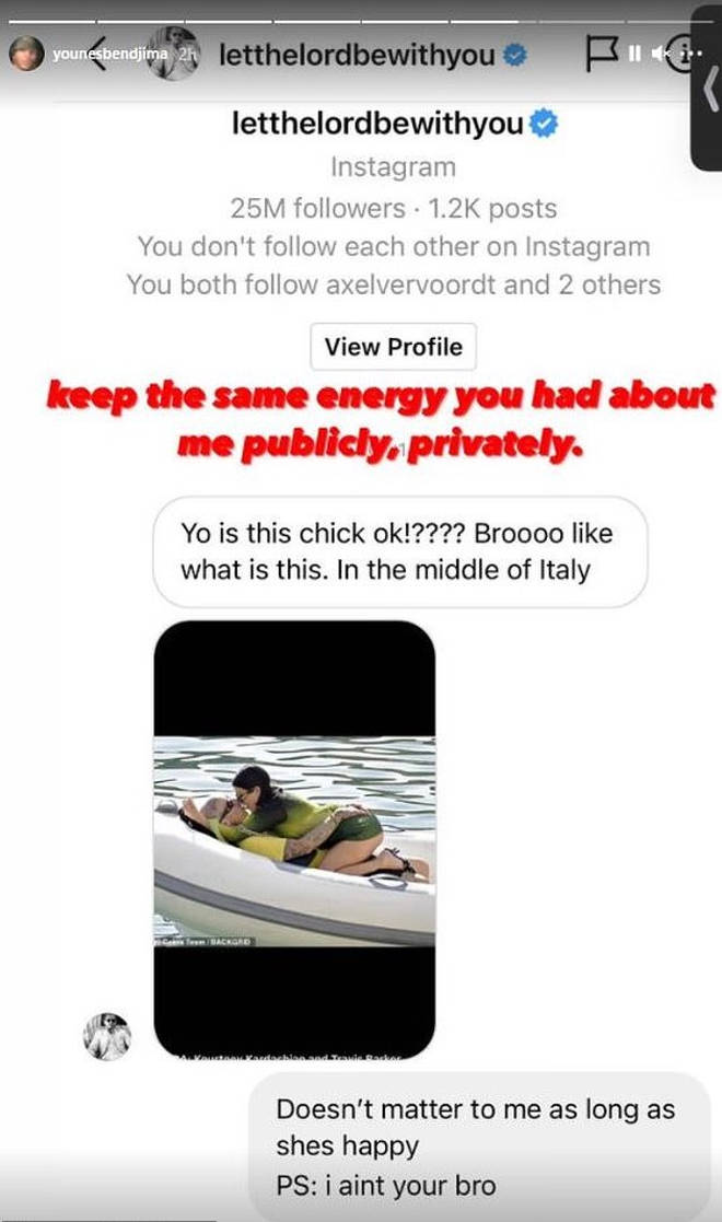 Younes exposed the rude DM from Scott