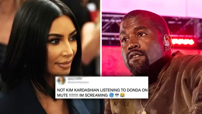 Kim Kardashian sparks hilarious memes after listening to Kanye West's 'Donda' on mute