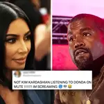 Kim Kardashian sparks hilarious memes after listening to Kanye West's 'Donda' on mute