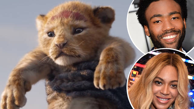 Glover plays Simba in the upcoming live action move, while Beyonce is set to voice Nala.
