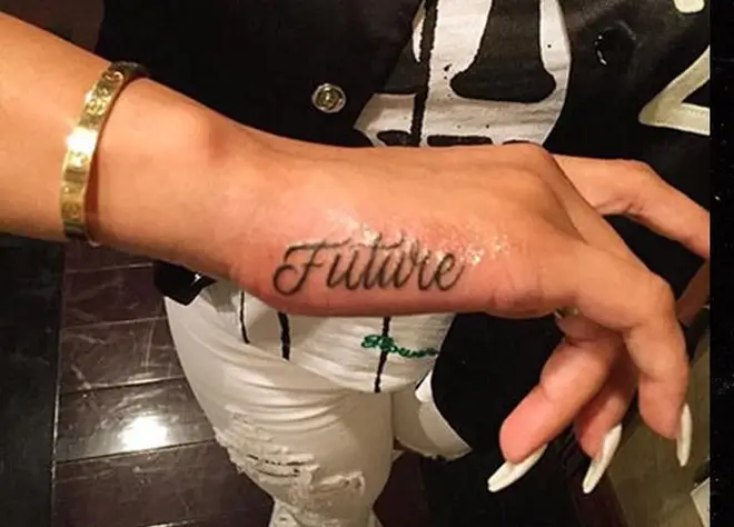 Chyna tattooed the rappers name