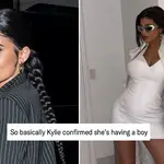 Fans believe they have sussed Kylie's babies gender