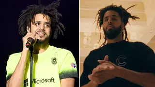 Cole dropped a surprise freestyle