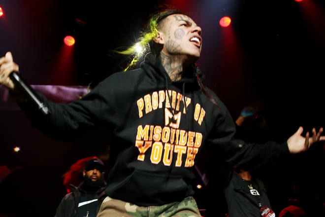 6ix9ine was moved to another location following alleged threats from inmates.