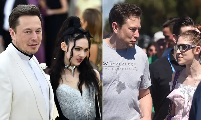 Musk says the pair are "semi-separated".