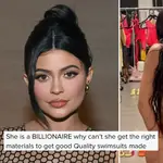Fans are not impressed with Kylie's swimwear