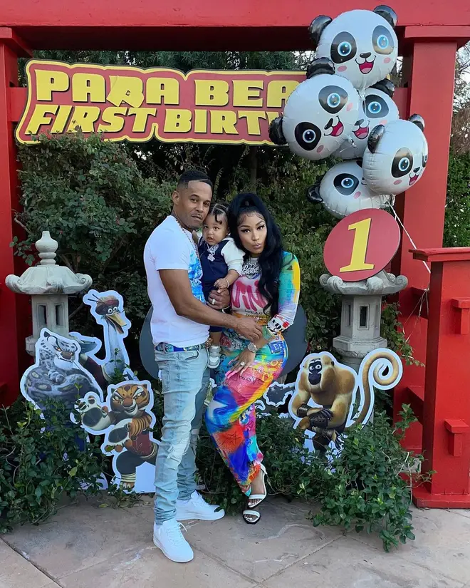 Nicki and her husband, Kenneth Petty, celebrated their son's first birthday with a star-studded Kung Fu Panda-themed celebration.