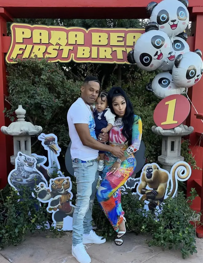 Nicki Minaj celebrated her son's first birthday with husband Kenneth Petty