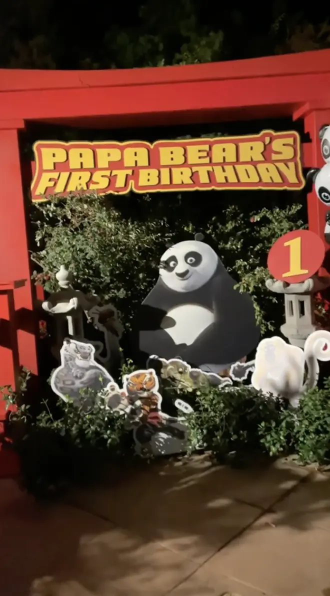 Nicki Minaj threw a Kung Fu Panda-themed party for her son