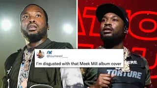 Meek Mill slammed over album artwork for being 'disrespectful' to Black women