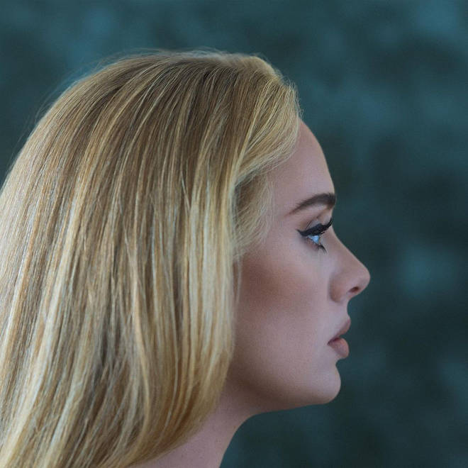 Adele unveils her new album artwork on Instagram.