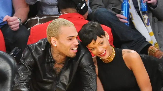 Chris Brown and Rihanna