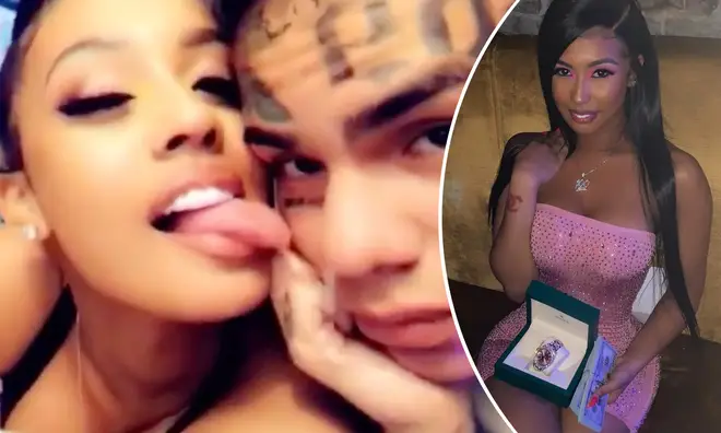 Tekashi 6ix9ine bought his girlfriend Jade a custom-designed Rolex for her birthday.