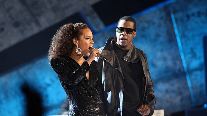 Alicia Keys and Jay-Z