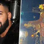 Inside Drake's 35th Narcos-themed birthday party in Los Angeles