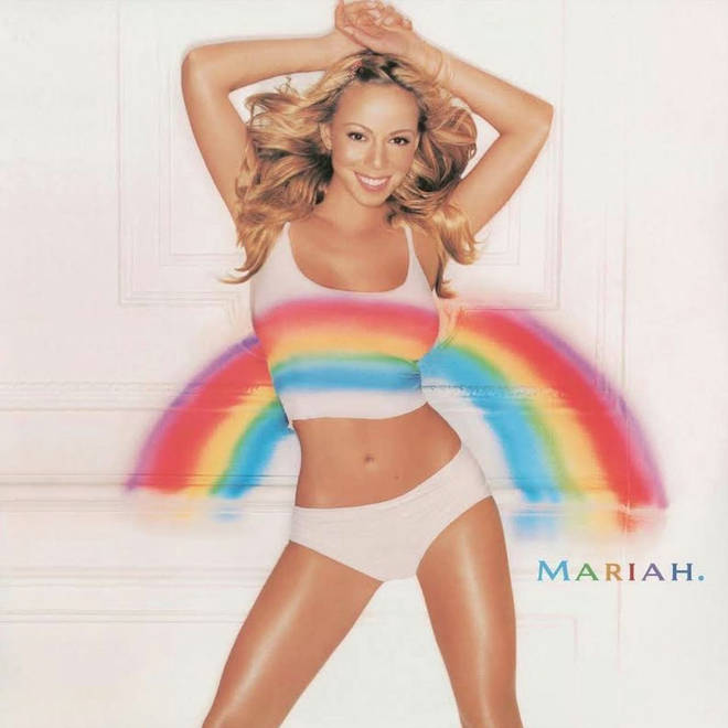 Mariah Carey 'Rainbow' 1999 album cover.
