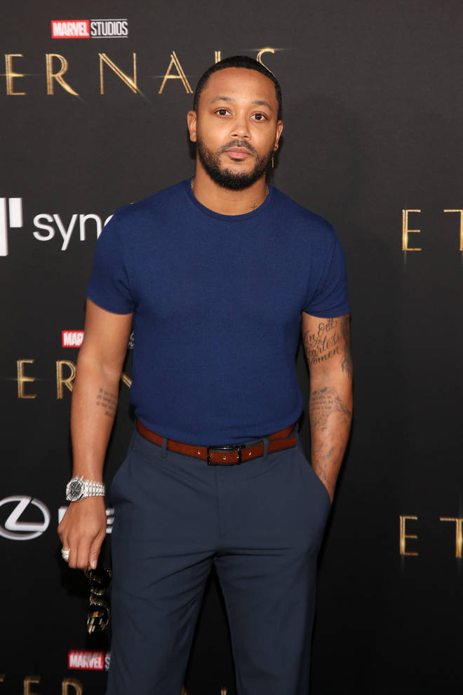 Romeo Miller at the Marvel Studios Eternals premiere in Hollywood, California