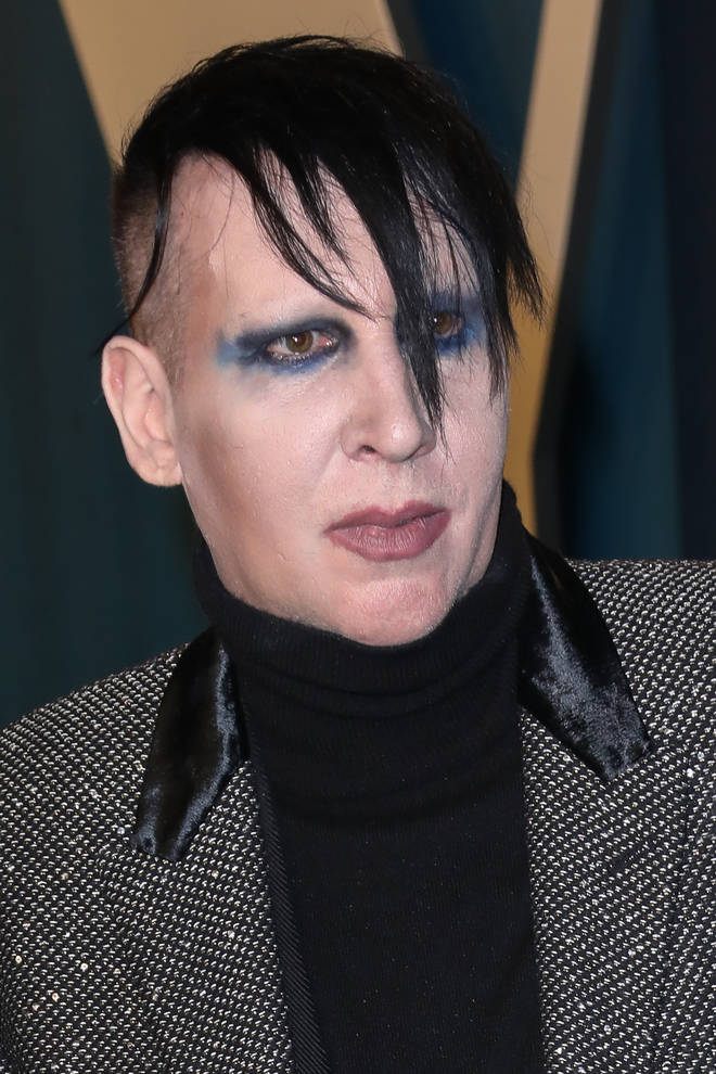 Marilyn Manson at the 2020 Vanity Fair Oscar Party Hosted By Radhika Jones