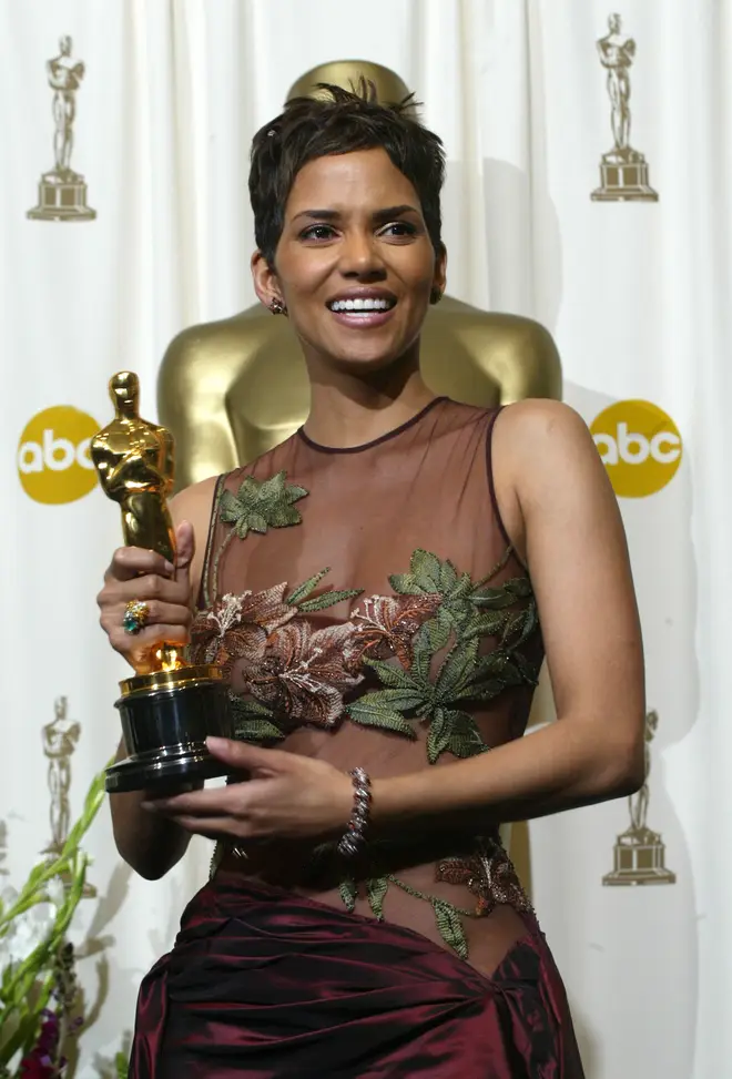 Halle Berry at the 74th Annual Academy Awards