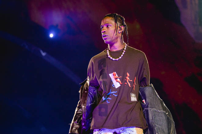 Travis Scott performed onstage during the third annual Astroworld Festival in Houston.