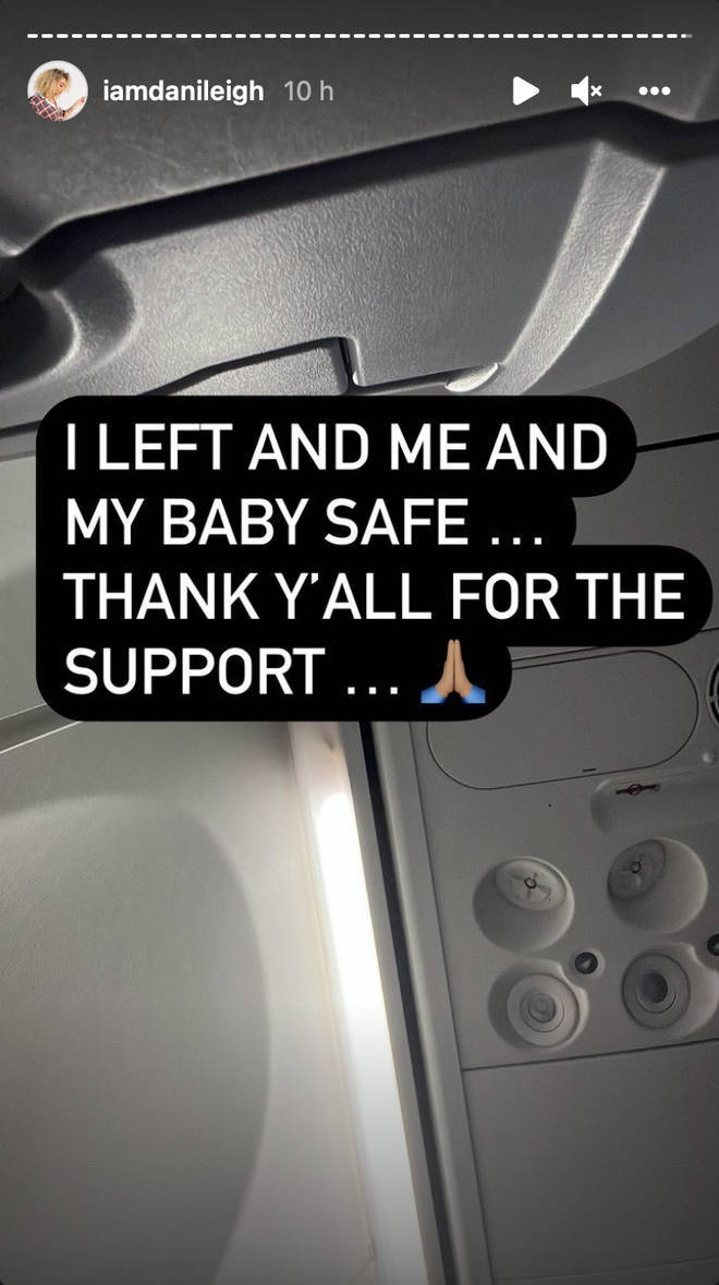 DaniLeigh claims to be safe after IG fight with DaBaby. Picture: Instagram