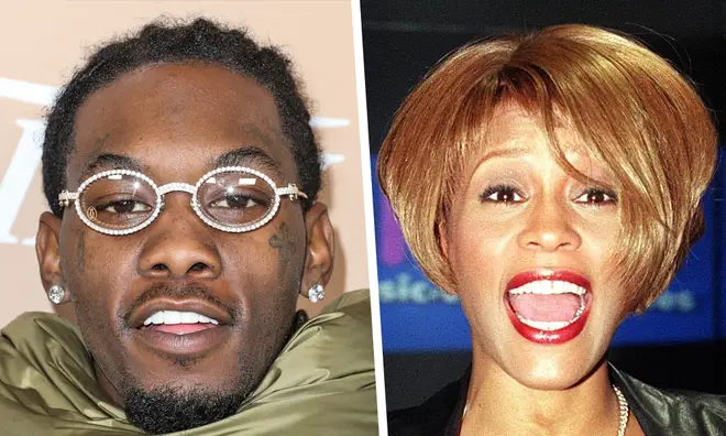 Migos raper Offset was a backing dance for Whitney Houston as a child