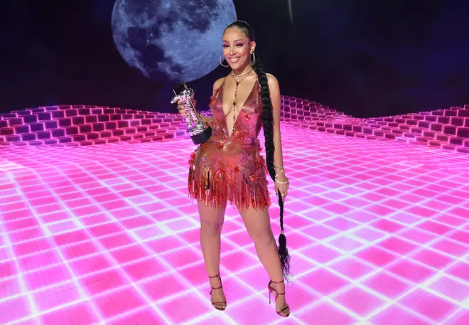 Doja Cat at the 2020 MTV Video Music Awards