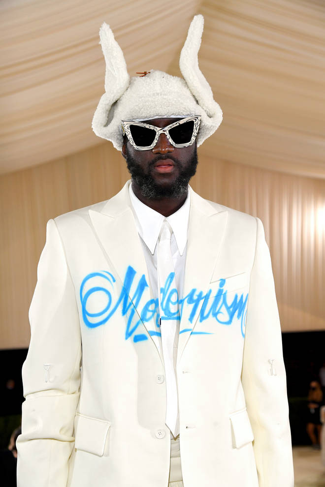 Virgil Abloh at the 2021 Met Gala Celebrating In America: A Lexicon Of Fashion