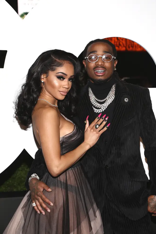 Saweetie and Quavo at the 2019 GQ Men Of The Year - Arrivals