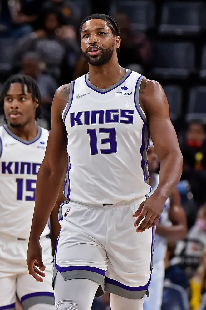 Tristan Thompson playing in the Sacramento Kings v Memphis Grizzlies match