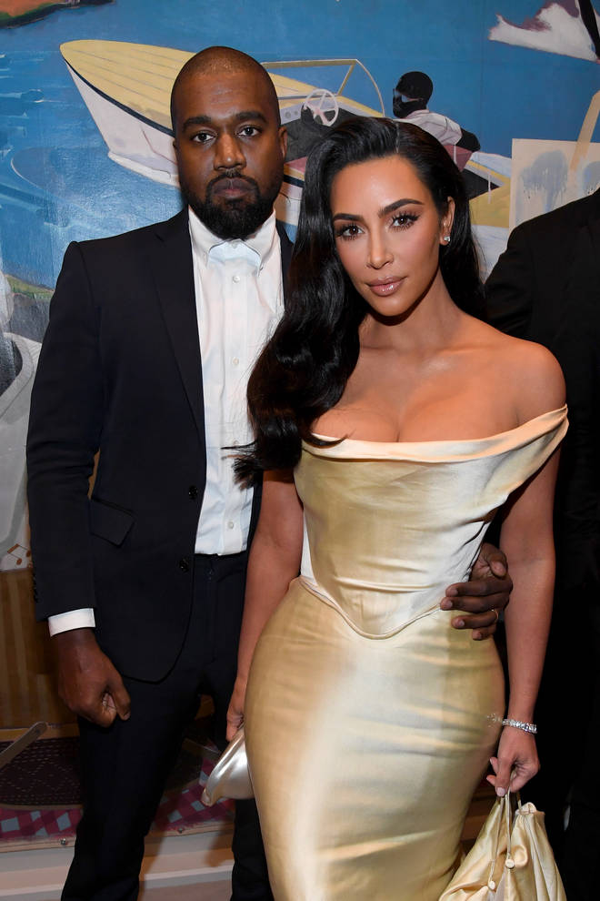 Kanye West and Kim Kardashian at Sean Combs 50th Birthday Bash Presented By Ciroc Vodka
