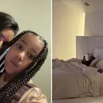 North West gets told off for live-streaming Kim Kardashian in bed on TikTok