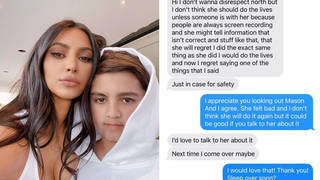 Kim Kardashian shares DM from nephew Mason's over North's livestream